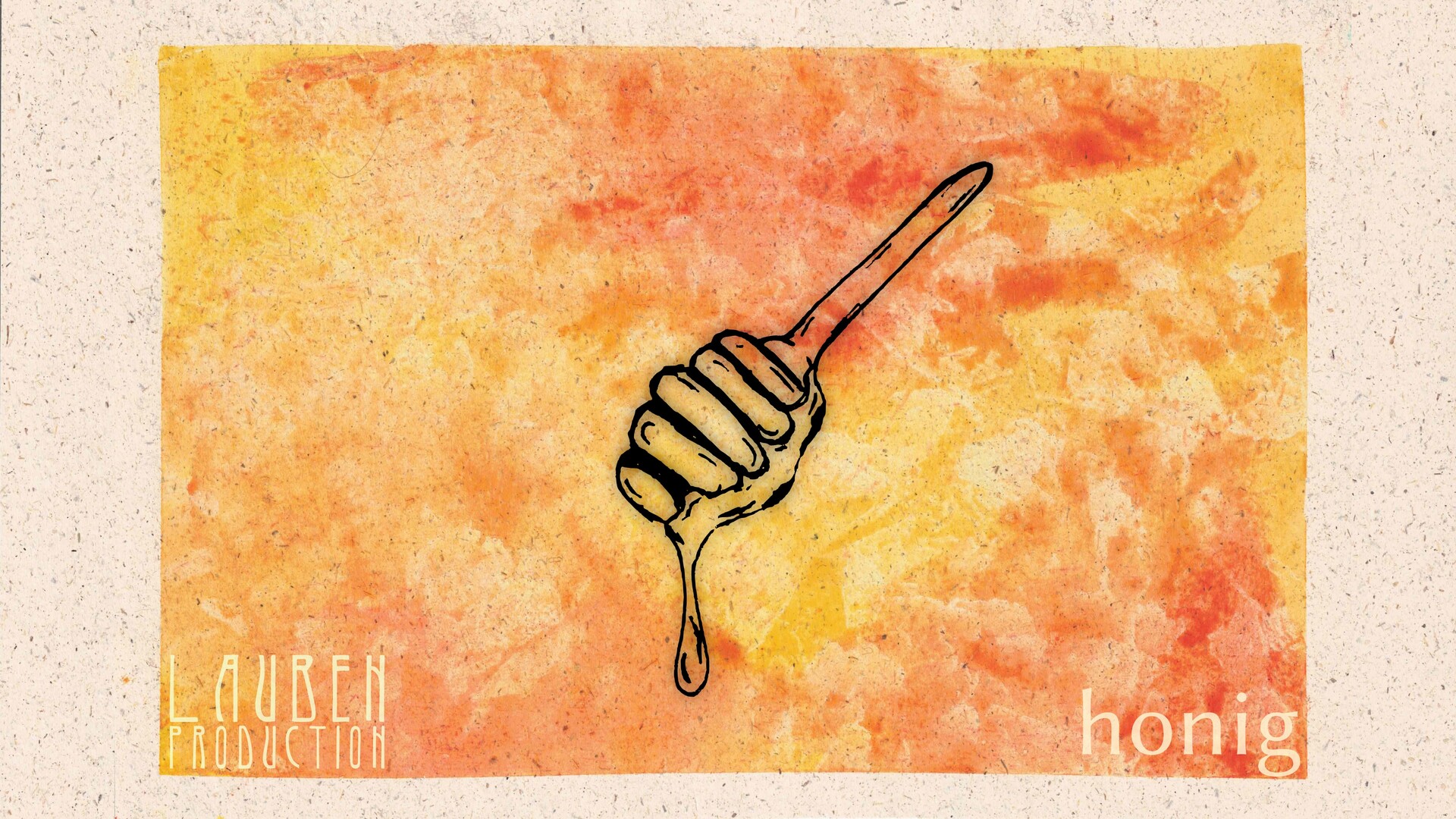 Artistic sketch of a hand and wand dripping paint, symbolizing creative flow and musical inspiration.