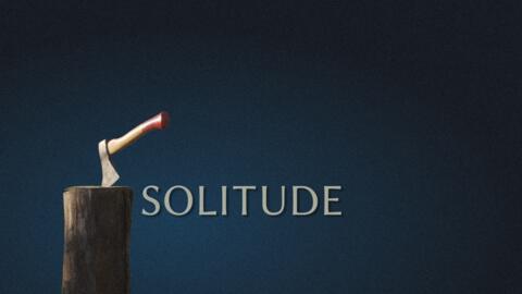 A minimalist composition featuring a hammer resting on a wooden post, symbolizing quiet reflection and artistic solitude.